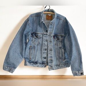 Levi's Trucker Jacket Mens Large 70507-4890 Jean Denim Type 3 90s Vintage 1992